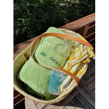 De Seekobb -beachgoers Juist